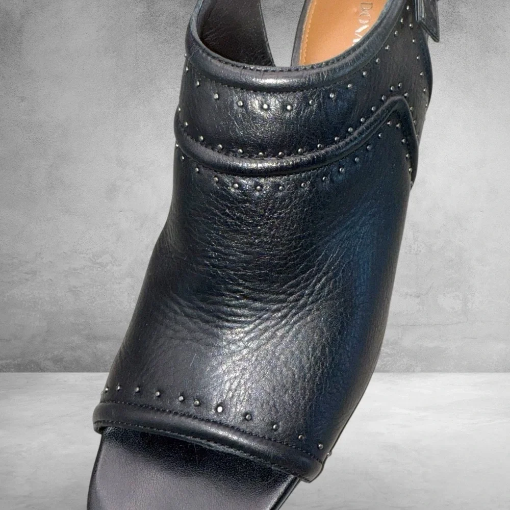 DONALD J. PLINER Penny Open Toed Slingback Mule - Women’s 10 Black